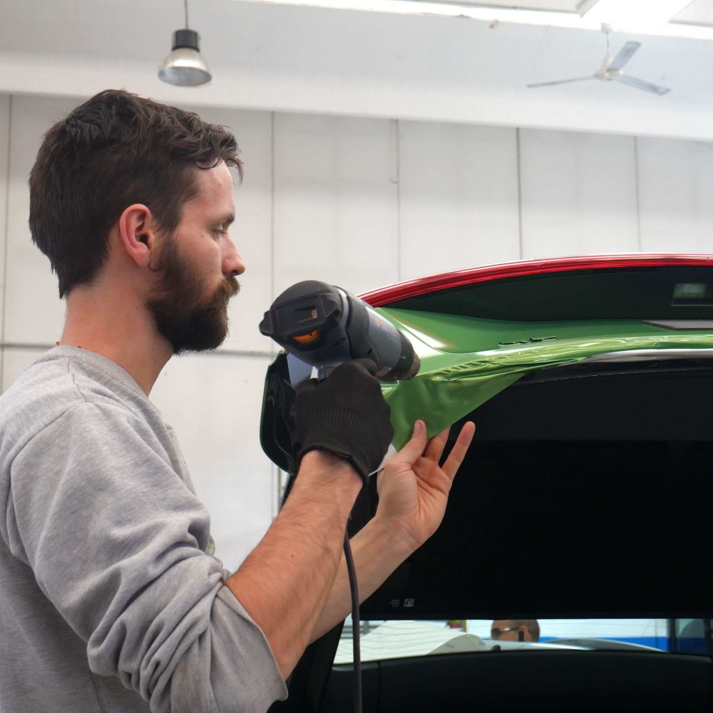 Wrapping posteriore Audi Q8 Pico Design per Interni Magazine