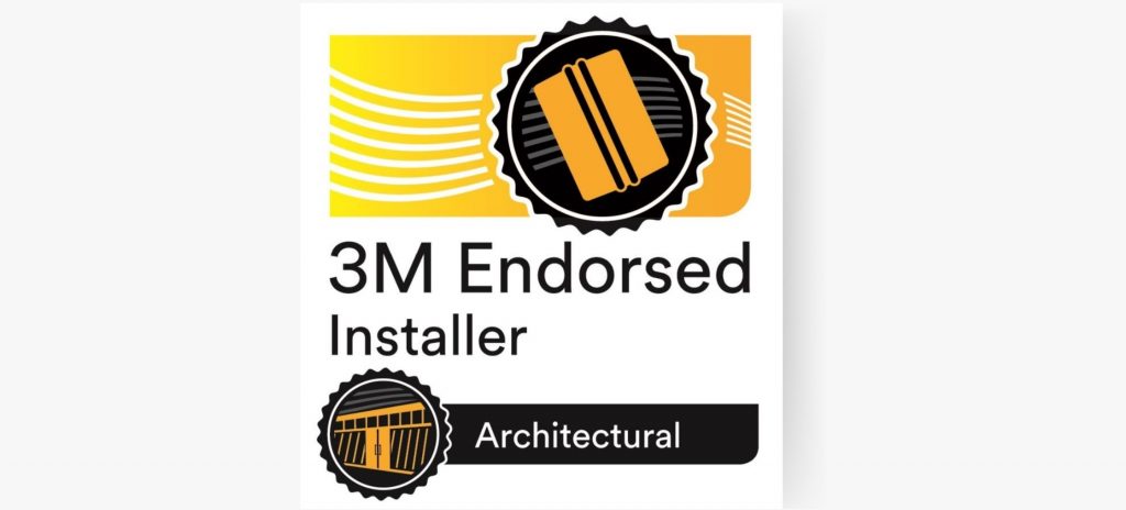 banner 3M endorsed architectural finishes installer